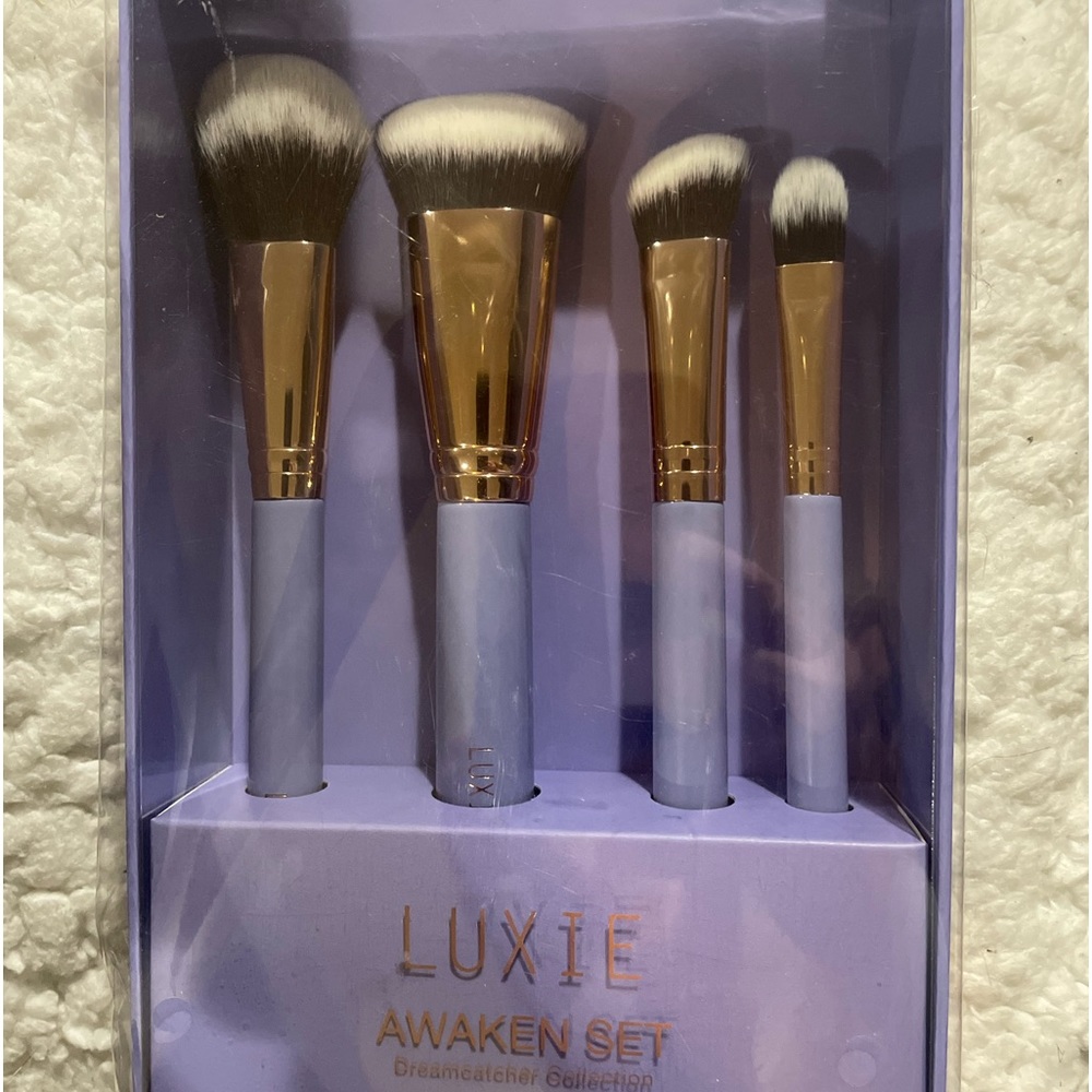 Luxie Makeup Brushes 💫 Dreamcatcher edition 🌈 Awaken set (4 premium synthetic)
